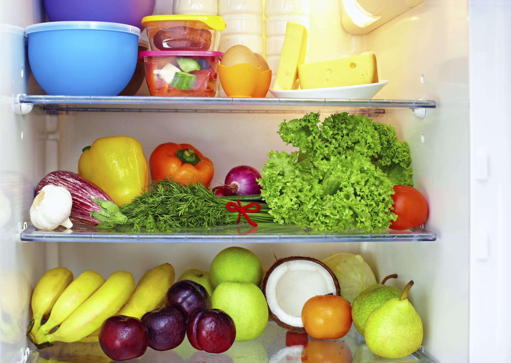 Come disporre gli alimenti in frigorifero