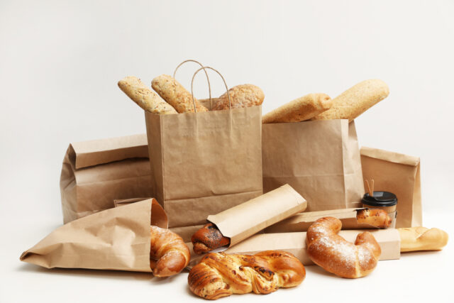 Riciclo creativo dei sacchetti del pane