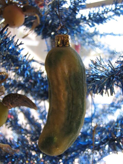 540px Glass Christmas Pickle 357166102